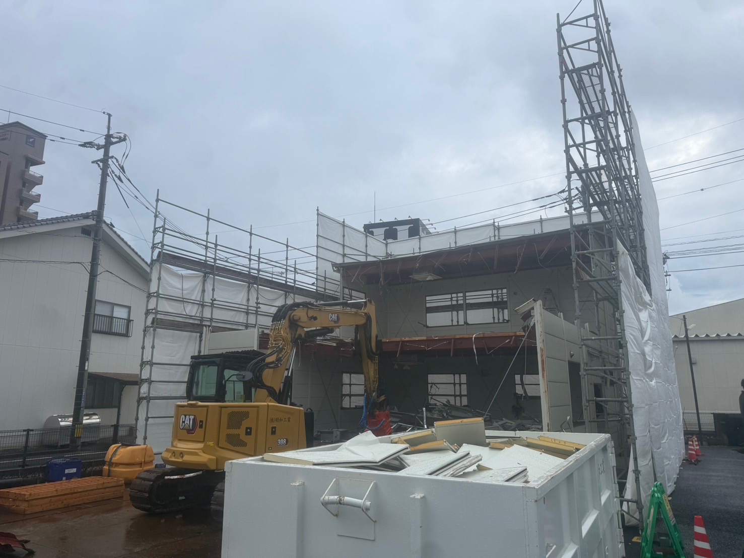 松江市O様鉄工解体工事